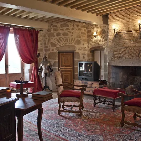 בית הארחה Chateau De Chantelauze Olliergues